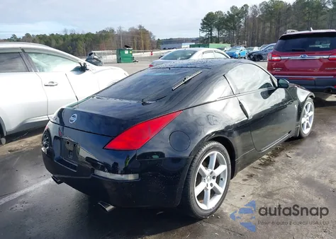2003 Nissan 350Z Touring из США, поврежденный, VIN JN1AZ34E73T021015